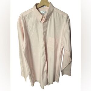 Men's Classic Light Pink Button Down Shirt Easter !